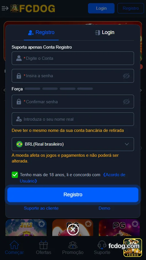 Suporte 24/7 em português para você - fcdog.com