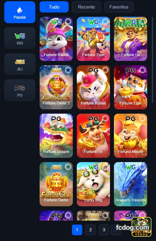 Montagem de diferentes slots clássicos em ação
